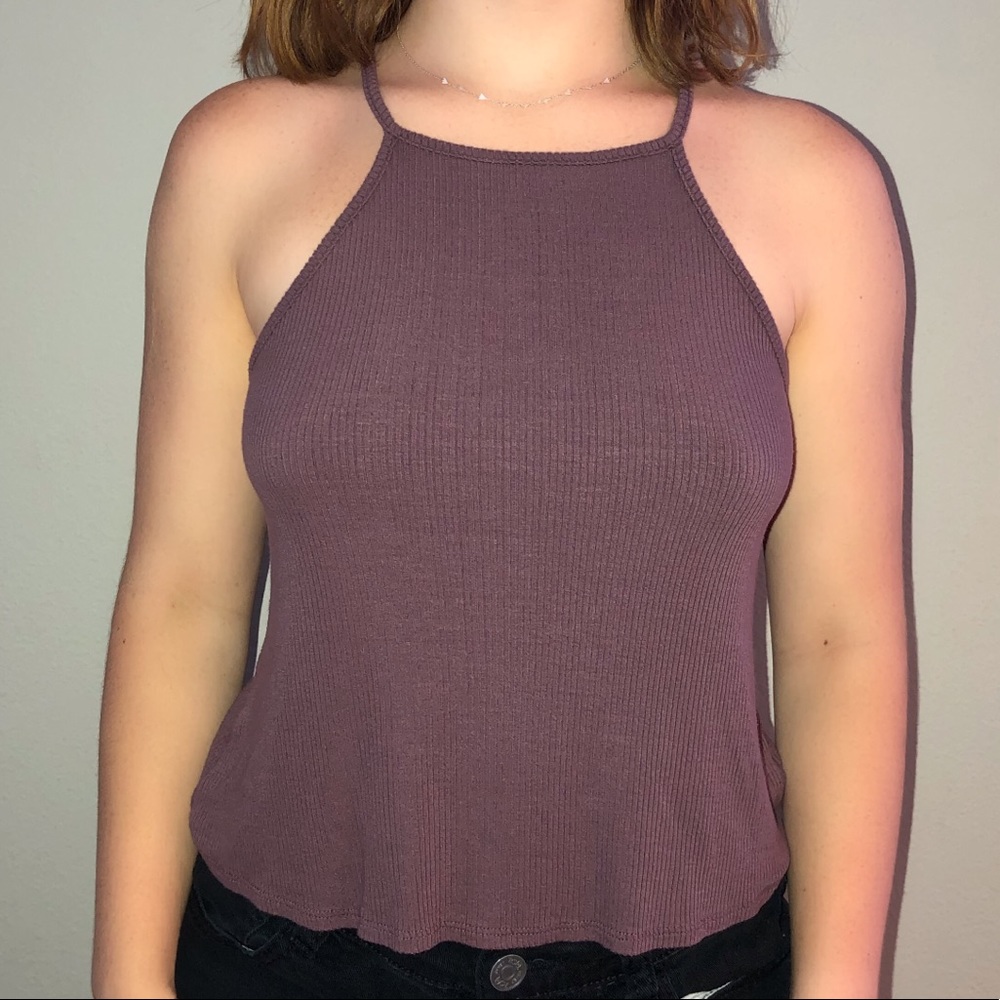 Purple tank top